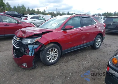 2018 Chevrolet Equinox Lt из США, поврежденный, VIN 2GNAXSEV3J6121153